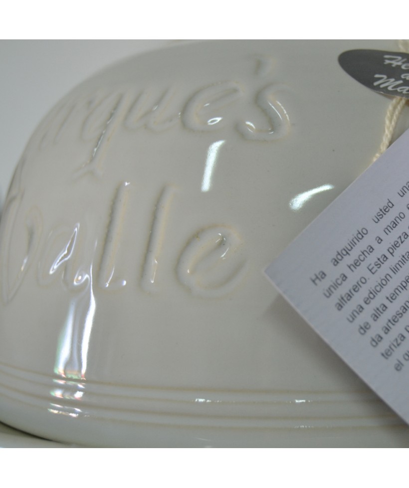 Conservar los quesos más duros es con las Queseras de barro